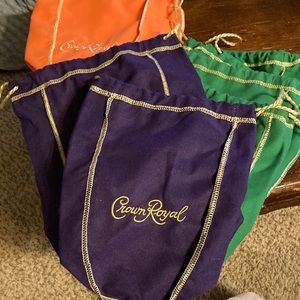 Bundle of 9 Royal Crown bags